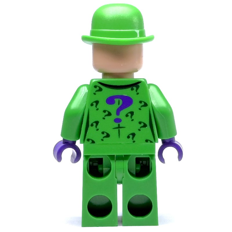 LEGO Set fig-016826 The Riddler, Bright Green Suit | Rebrickable ...