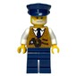 Conductor, Pearl Gold Torso, Dark Blue Legs, Cap