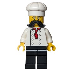 Chef, Black Legs, Black Moustache (fig-016985)