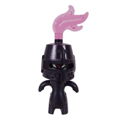 Grimspawn, Knight Helmet, Trans-Pink Plume (fig-017065)