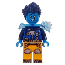 Logan, Trans-Light Blue Shoulder Armor (fig-017067)