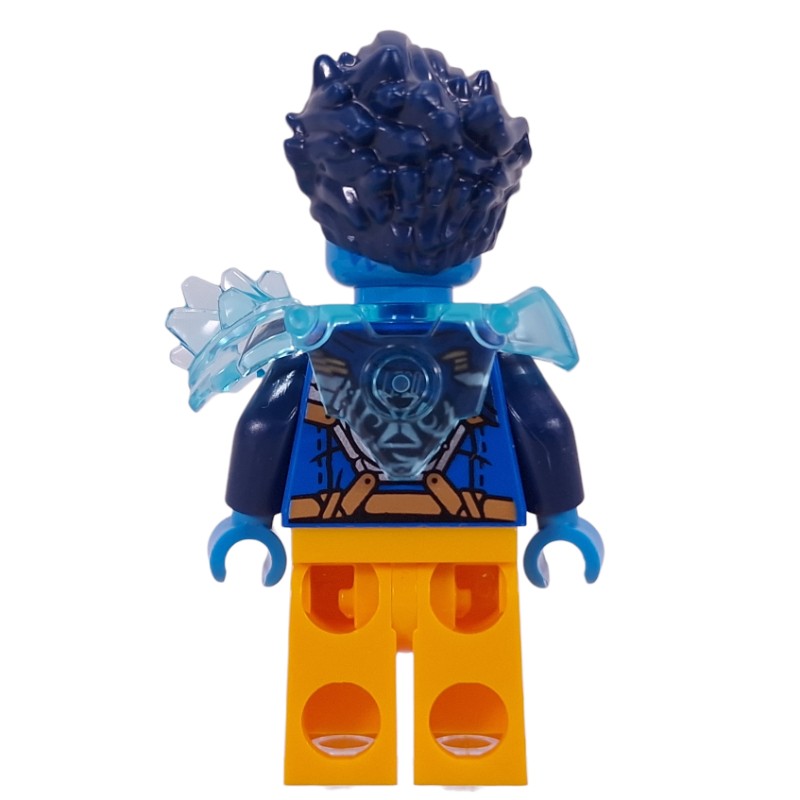 LEGO Set fig-017067 Logan, Trans-Light Blue Shoulder Armor