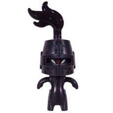 Grimspawn, Knight Helmet, Black Plume (fig-017070)