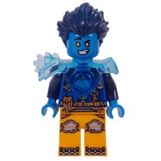 Logan, Trans-Light Blue Shoulder Armor. Tile (fig-017074)