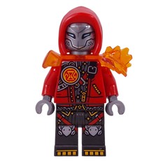 Cooper, Red Hood, Trans-Orange Shoulder Armor (fig-017075)