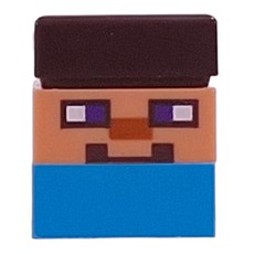 Micromob Steve, Dark Azure Legs, Dark Brown Hair (fig-017110)