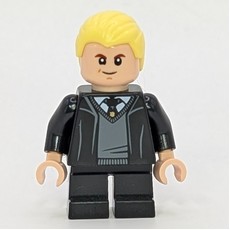Draco Malfoy, Open Long Robes over Sweater, Short Black Legs (fig-017230)