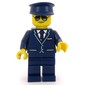 Pilot, Dark Blue Suit, Cap