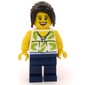 Passenger, White Torso, Dark Blue Legs, Black Hair