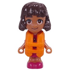 Alba, Magenta Dress, Life Vest (fig-017316)