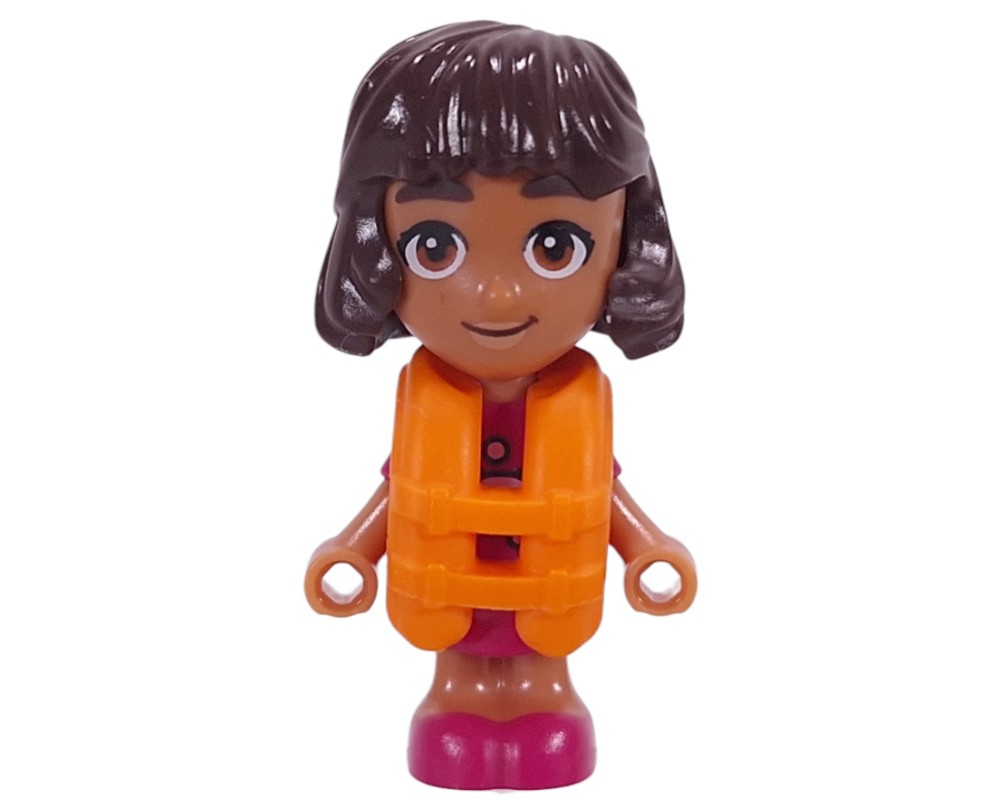 LEGO Set fig-017316 Alba, Magenta Dress, Life Vest | Rebrickable ...
