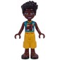 Zac, Dark Turquoise Top, Yellow Pants