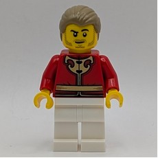 Dragon Operator, White Legs, Dark Tan Hair (fig-017371)