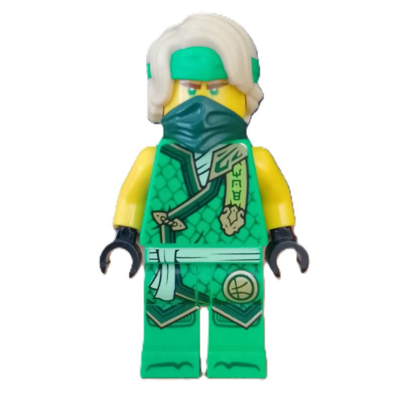 LEGO Set fig-017398 Lloyd, Bright Green Robes, Hair | Rebrickable ...