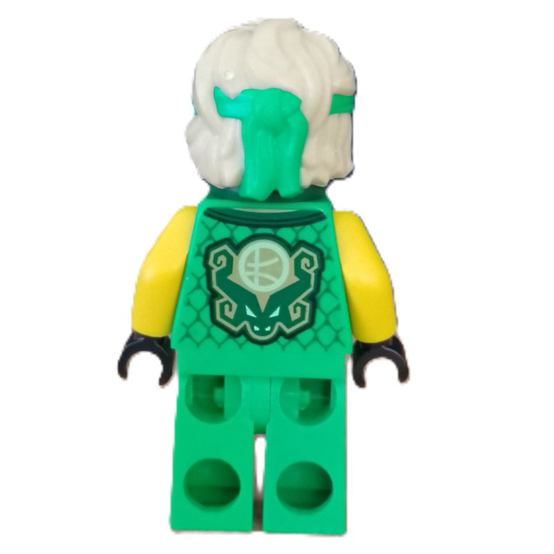 LEGO Set fig-017398 Lloyd, Bright Green Robes, Hair | Rebrickable ...