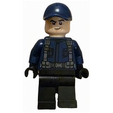Guard, Black Legs, Dark Blue Cap (fig-017447)