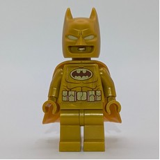 Batman, Pearl Gold Suit, Cape, and Cowl (fig-017486)