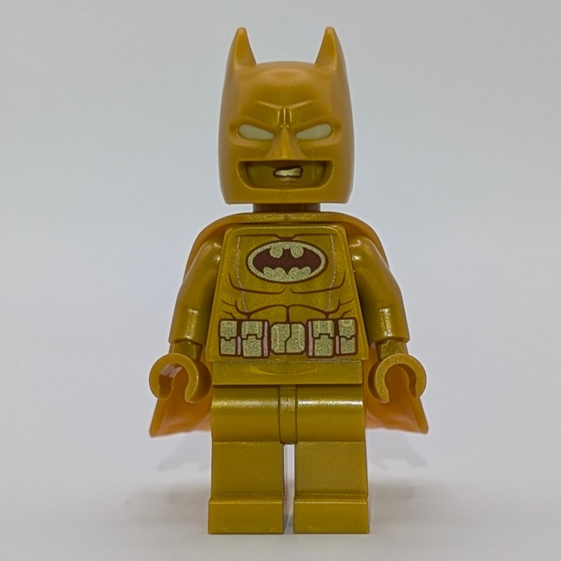 LEGO Set fig-017486 Batman, Pearl Gold Suit, Cape, and Cowl ...
