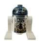 Astromech Droid, R2-D2, Flat Silver Dome, Mud Stains