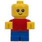 Baby, Red Torso, Blue Legs