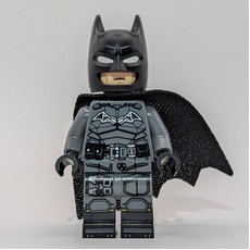 Batman, Dark Bluish Gray Suit, Black Cape and Cowl (fig-017506)