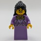 Medium Lavender Dress, Black Hair
