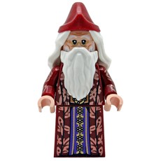 Albus Dumbledore, Dark Red Robe with Dark Purple Trim (fig-017719)