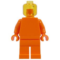 Monochrome, Orange with Trans-Yellow Head (fig-017894)