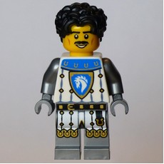 Horse Knight, Black Hair (fig-017919)