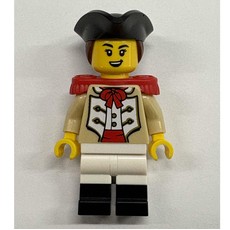 Marine, Female, Red Epaulette, Black Tricon (fig-017940)