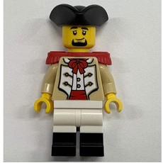 Marine, Male, Red Epaulette, Black Tricorn (fig-017942)