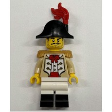 Captain, Male, Gold Epaulette, Black Bicorn (fig-017943)