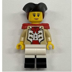 Marine, Female, Red Epaulette, Black Tricorn (fig-017944)