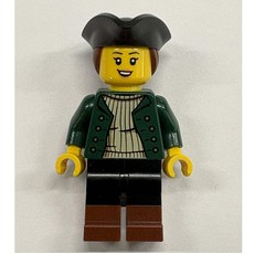Boatswain, Dark Green Torso, Black Legs, Black Tricorn (fig-017952)