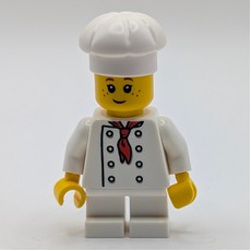 Chef, White Short Legs (fig-017975)