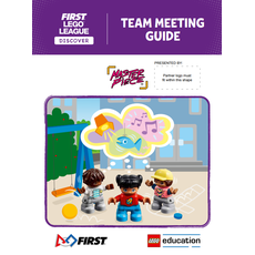 MASTERPIECE Team Meeting Guide (FLL Discover) (set FLL2023-7)