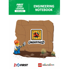 UNEARTHED Engineering Notebook (FLL Explore) (set FLL2025-1)