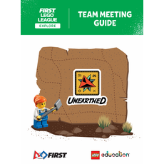 UNEARTHED Team Meeting Guide (FLL Explore) (set FLL2025-2)