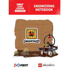 UNEARTHED Engineering Notebook (FLL Challenge) (set FLL2025-5)