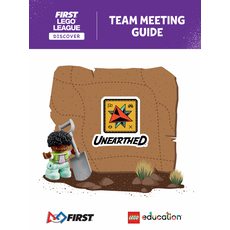 UNEARTHED Team Meeting Guide (FLL Discover) (set FLL2025-7)