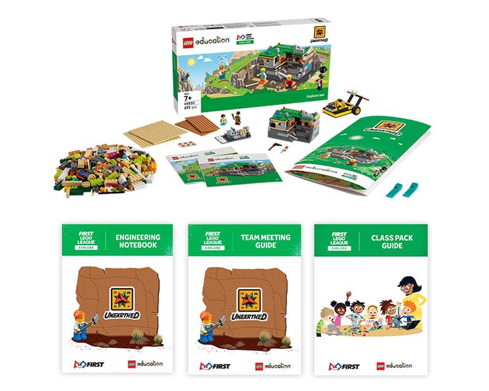 LEGO Set FLL2025-9 UNEARTHED Class Pack (FLL Explore) (2025 FIRST LEGO ...