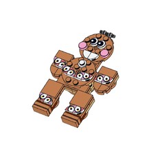 Gingerbread Man Ornament (set GINGERORNAMENT-1)