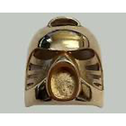 14 Karat Gold Golden Kanohi Hau Mask
