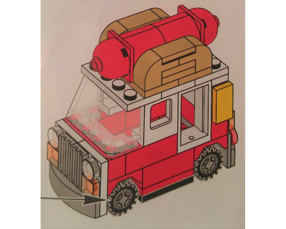 lego hot dog truck