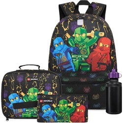 Ninjago 4 Piece Backpack Set