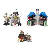 LEGO Set 10039-1 Black Falcon's Fortress (2002 Castle > Black 