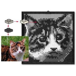Lego Mosaic Cat