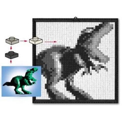 Lego Mosaic Dino