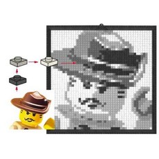 Lego Mosaic Johnny Thunder (set k34433-1)