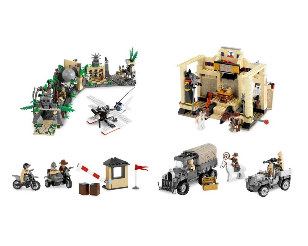 LEGO Set K76231 Indiana Jones Classic Adventures Collection (2008